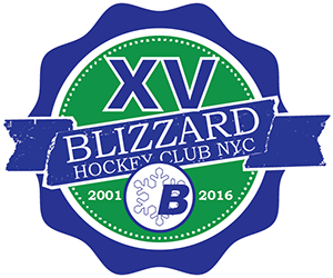 New York Blizzard Hockey Club, 15th Anniversary, version one